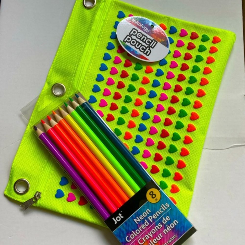 NWT Neon Creative Bundle 8 Colored Pencils⦠- Picture 2 of 2